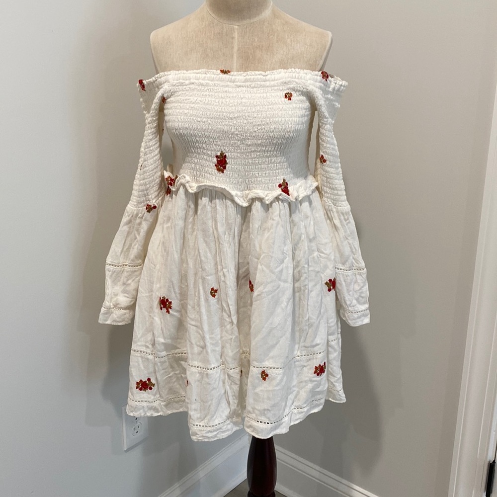 Free People Embroidered Dress